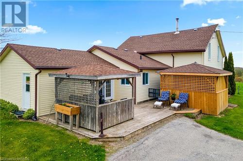 383318 Concession Road 4, West Grey, ON - Outdoor With Deck Patio Veranda With Exterior