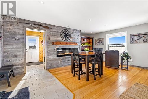 Entrance off Mudroom - 383318 Concession Road 4, West Grey, ON - Indoor With Fireplace