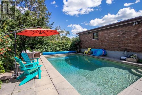 650 Harold Drive, Peterborough (Monaghan), ON - Outdoor With In Ground Pool With Backyard