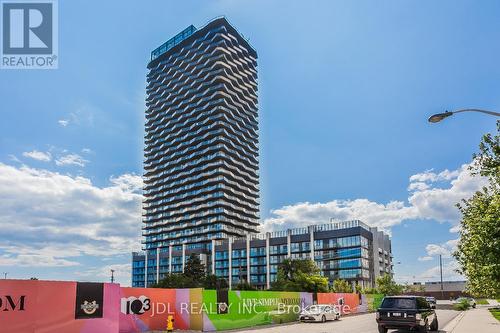 2406 - 36 Zorra Street, Toronto, ON - Outdoor With Facade