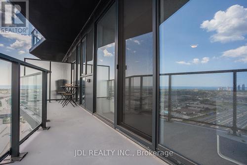 2406 - 36 Zorra Street, Toronto, ON - Outdoor With Balcony With View With Exterior