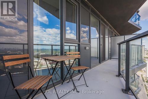 2406 - 36 Zorra Street, Toronto, ON - Outdoor With Body Of Water With Balcony With Exterior