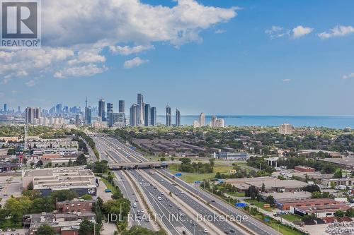 2406 - 36 Zorra Street, Toronto, ON - Outdoor With Body Of Water With View