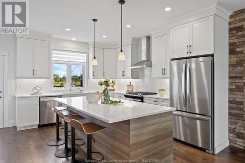 739 Brownstone Drive, Lakeshore, ON - Indoor Photo Showing Kitchen With Upgraded Kitchen