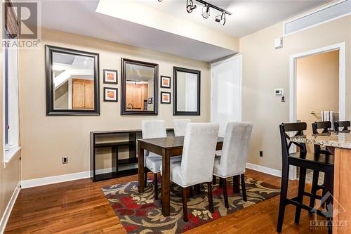 420 Nepean Street Unit#E, Ottawa, ON - Indoor Photo Showing Dining Room