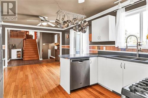 10551 Maurice Street, Mountain, ON - Indoor Photo Showing Kitchen With Double Sink