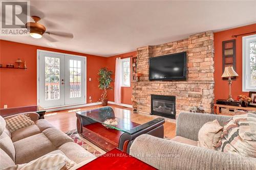 10551 Maurice Street, North Dundas, ON - Indoor Photo Showing Living Room With Fireplace