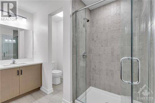 Primary ensuite shower - 995 Acoustic Way, Ottawa, ON - Indoor Photo Showing Bathroom