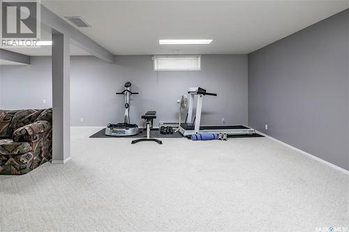 110 Hogg Crescent, Saskatoon, SK - Indoor Photo Showing Gym Room