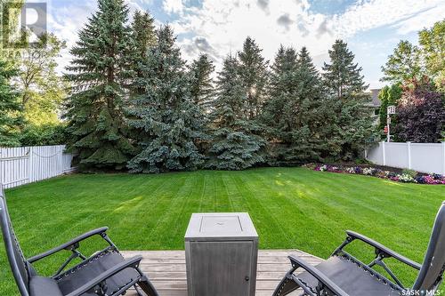 110 Hogg Crescent, Saskatoon, SK - Outdoor With Deck Patio Veranda With Backyard