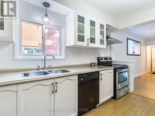 153 Elgin Street E, Oshawa, ON - Indoor Photo Showing Kitchen With Double Sink