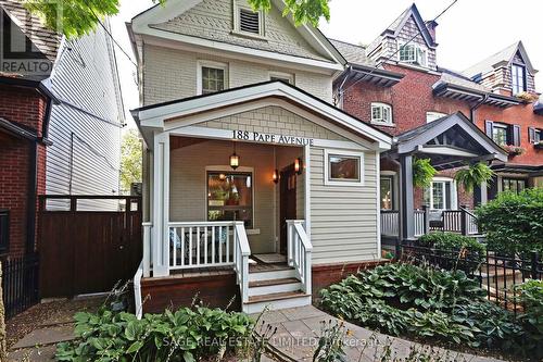 188 Pape Avenue, Toronto, ON - Outdoor With Facade