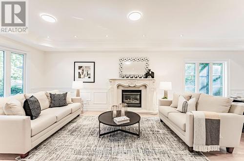 171 Empress Avenue, Toronto, ON - Indoor Photo Showing Living Room With Fireplace