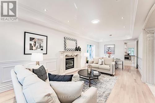 171 Empress Avenue, Toronto, ON - Indoor Photo Showing Living Room With Fireplace