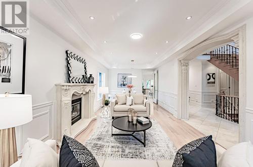 171 Empress Avenue, Toronto, ON - Indoor Photo Showing Living Room With Fireplace