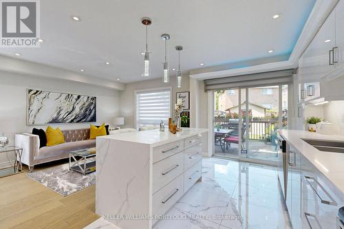 30 Country Drive Lane, Vaughan, ON - Indoor Photo Showing Kitchen With Double Sink