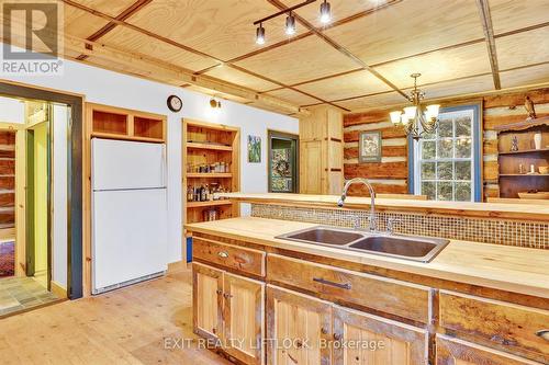 51 Buckhorn Narrows Road, Galway-Cavendish And Harvey, ON - Indoor Photo Showing Kitchen With Double Sink