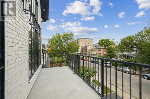 Primary bedroom balcony - 528 19 Avenue Sw, Calgary, AB - Outdoor With Exterior