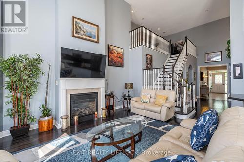 399 Lakeshore Road, Port Hope, ON - Indoor Photo Showing Living Room With Fireplace