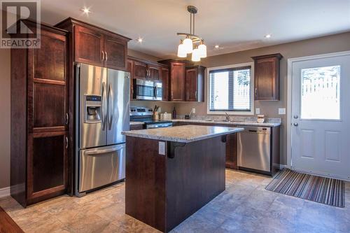 36 Dunrobin Street, Mount Pearl, NL - Indoor Photo Showing Kitchen With Stainless Steel Kitchen