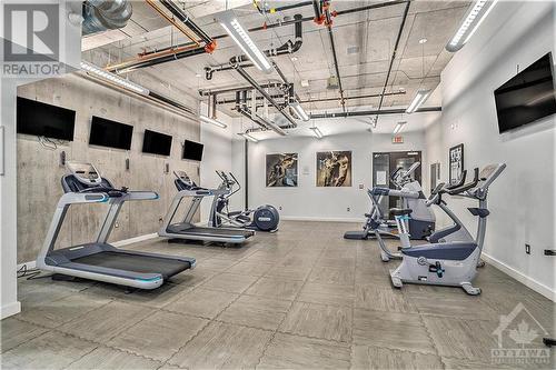 111 Champagne Avenue S Unit#1003, Ottawa, ON - Indoor Photo Showing Gym Room