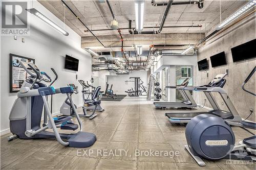 1003 - 111 Champagne Avenue S, Ottawa, ON - Indoor Photo Showing Gym Room