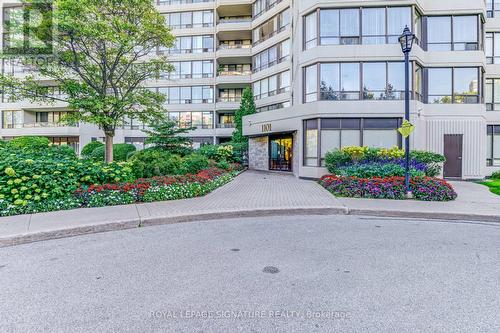 1201 - 1101 Steeles Avenue W, Toronto (Westminster-Branson), ON - Outdoor With Balcony With Facade