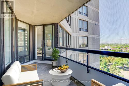 1201 - 1101 Steeles Avenue W, Toronto (Westminster-Branson), ON -  With Balcony With Exterior