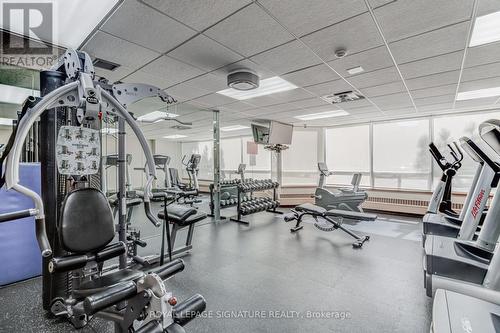 1201 - 1101 Steeles Avenue W, Toronto (Westminster-Branson), ON - Indoor Photo Showing Gym Room