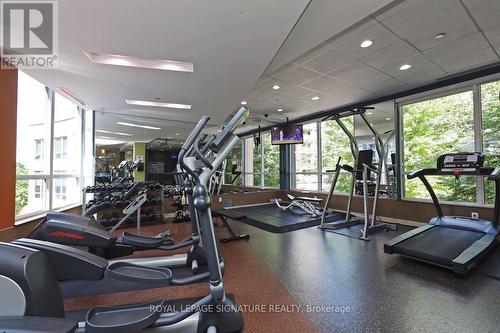 814 - 10 Northtown Way, Toronto (Willowdale East), ON - Indoor Photo Showing Gym Room