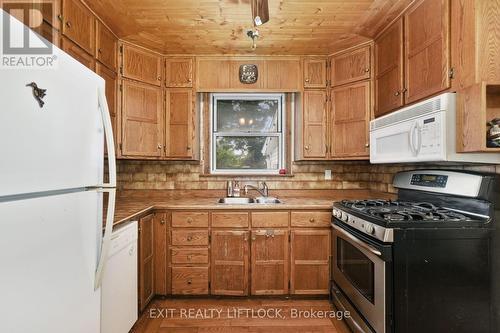 647 Bellaire Street, Peterborough (Otonabee), ON - Indoor Photo Showing Kitchen With Double Sink