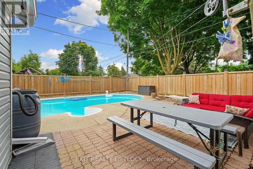 647 Bellaire Street, Peterborough (Otonabee), ON - Outdoor With In Ground Pool