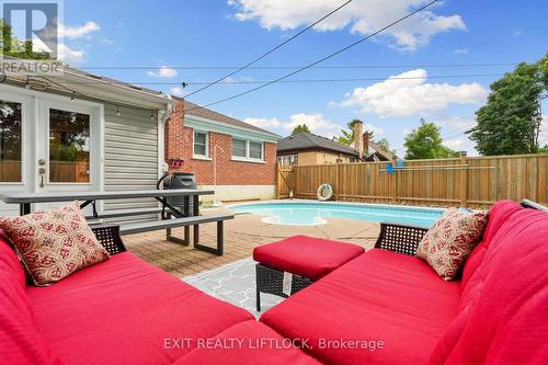 647 Bellaire Street, Peterborough (Otonabee), ON - Outdoor With In Ground Pool