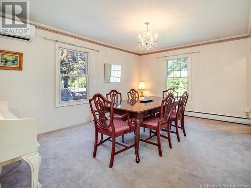 746 Maclaren Avenue, Fredericton, NB - Indoor Photo Showing Dining Room