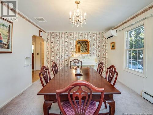 746 Maclaren Avenue, Fredericton, NB - Indoor Photo Showing Dining Room