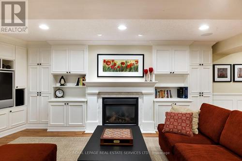 1038 Old Oak Drive, Oakville (West Oak Trails), ON - Indoor Photo Showing Living Room With Fireplace