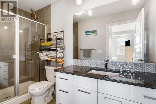 419 Saddlemont Boulevard Ne, Calgary, AB - Indoor Photo Showing Bathroom