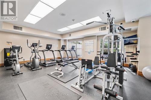 Lp #904 - 18 Concorde Place, Toronto, ON - Indoor Photo Showing Gym Room