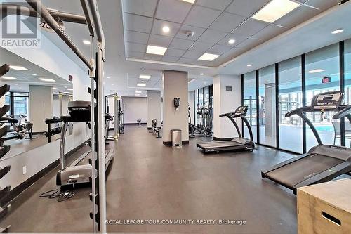 1310 - 2900 Highway 7, Vaughan, ON - Indoor Photo Showing Gym Room