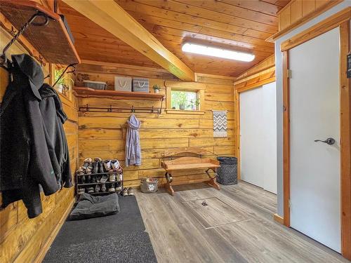 Swan River, Manitoba - Indoor Photo Showing Other Room With Fireplace