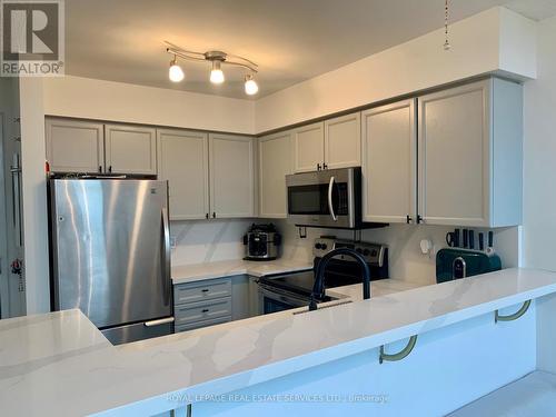 721 - 250 Manitoba Street, Toronto, ON - Indoor Photo Showing Kitchen With Double Sink