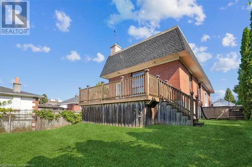 408 Cochrane Road, Hamilton, ON - Outdoor With Deck Patio Veranda