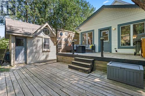 136 Langarth Street E, London, ON - Outdoor With Deck Patio Veranda With Exterior