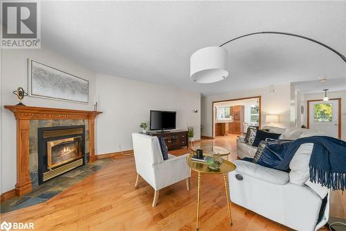 710 Airport Road, Quinte West, ON - Indoor Photo Showing Living Room With Fireplace