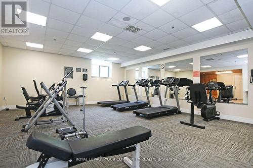 419 - 2502 Rutherford Road, Vaughan, ON - Indoor Photo Showing Gym Room