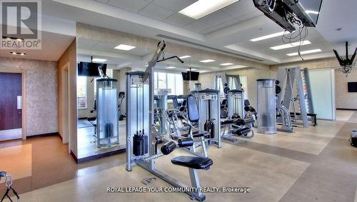 706 - 85 North Park Road, Vaughan, ON - Indoor Photo Showing Gym Room