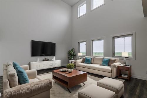 35 Chimney Swift Way, St Adolphe, MB - Indoor Photo Showing Living Room