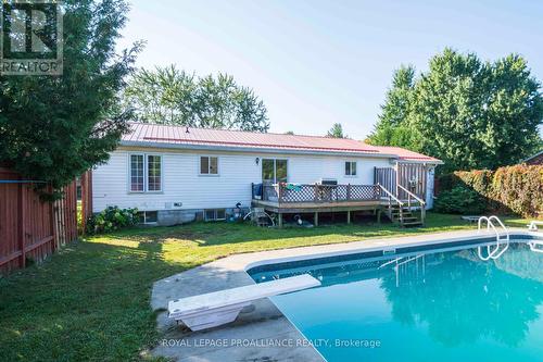 232 Downs Road, Quinte West, ON - Outdoor With In Ground Pool With Backyard