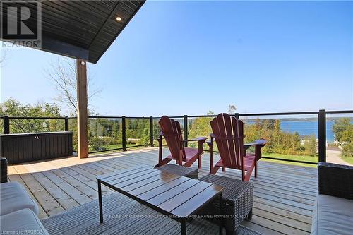 138 Sunset Boulevard, Georgian Bluffs, ON - Outdoor With Deck Patio Veranda With Exterior