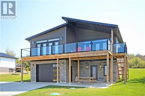 138 Sunset Boulevard, Georgian Bluffs, ON - Outdoor With Balcony With Deck Patio Veranda